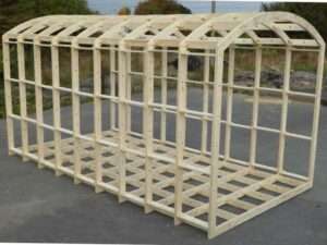 EvoPod Shepherds Hut Frame Kit 8′ x 10'