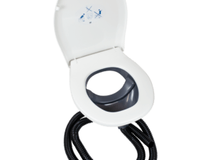 Urine Separating Set Privy with Regular Seat Grey Bowl